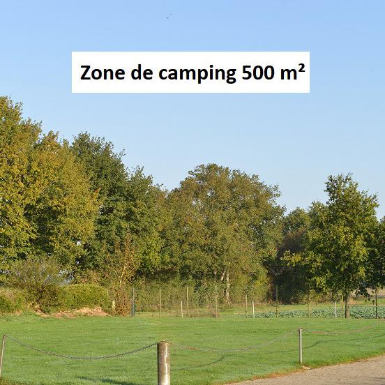 Moulin de la coutancière : Zone de camping